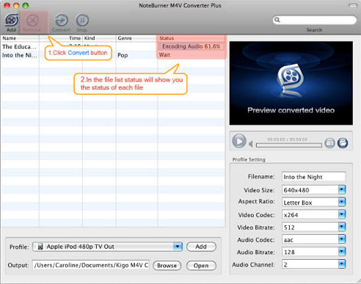 converting drm m4v movies with m4v converter plus mac