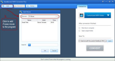 Add iTunes Movie Rentals