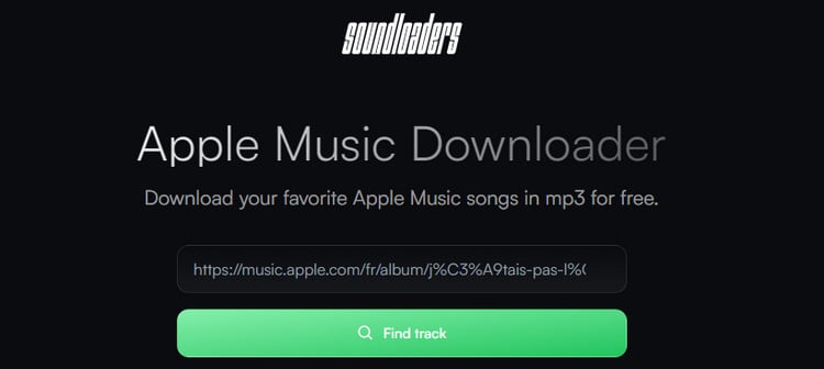soundloaders apple music to mp3 free downloader
