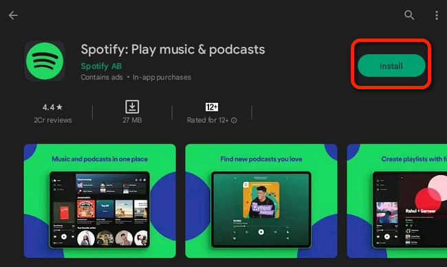Uninstall and Reinstall spotify