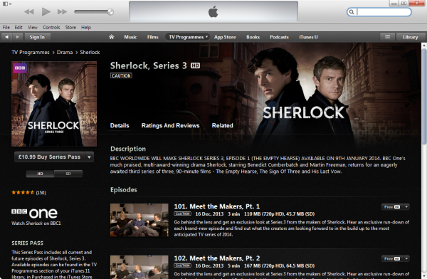 Sherlock Season 3