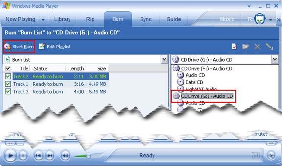 Add purchased music to playlist on itunes.