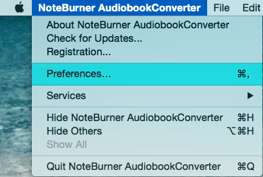 Settings for Converting Audiobook Files