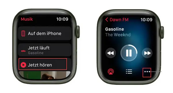 Apple Music Songs auf Apple Watch herunterladen