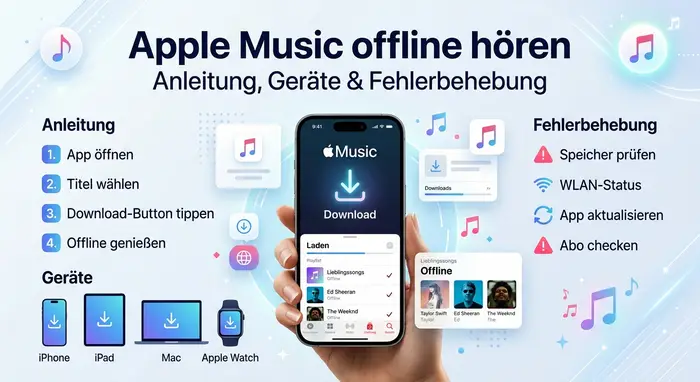 Apple Music offline hören
