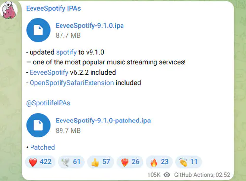 EeveeSpotify IPA