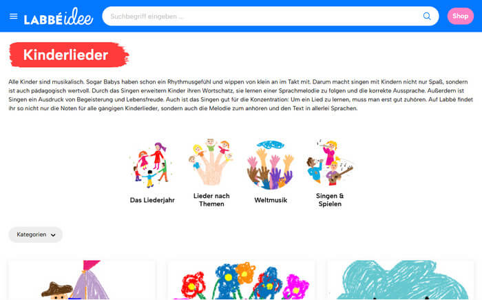 Labbé Kinderlieder kostenlos downloaden