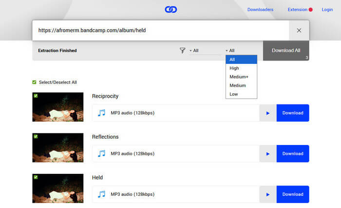 Locoloader Bandcamp Downloader