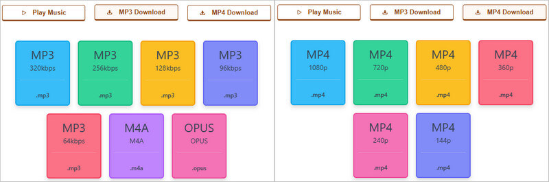 MP3PAW-Ausgabe