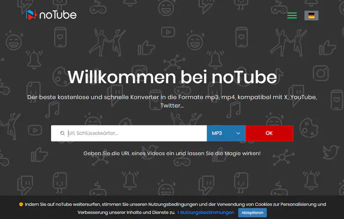 noTube Online YouTube Downloader