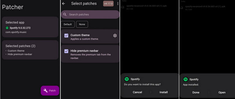 ReVanced Spotify installieren