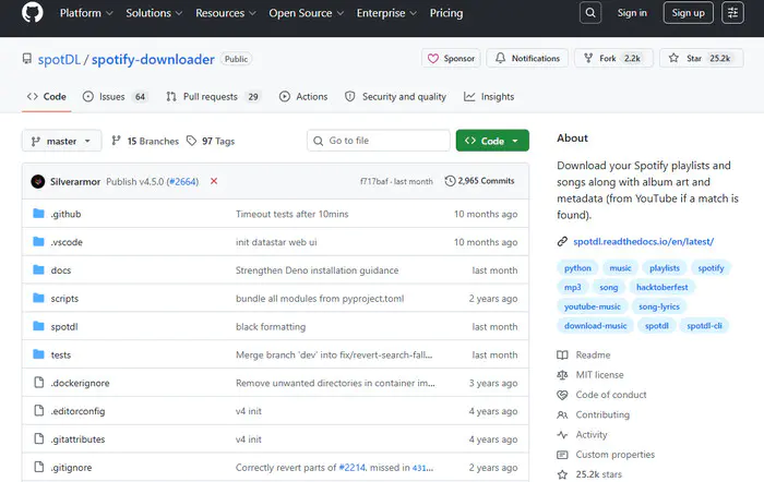spotDL Spotify Downloader