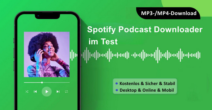Spotify Podcast MP3 MP4 Downloader