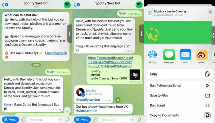 Spotify Telegram-Bot