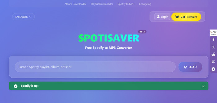 Spotify Musik in MP3 umwandeln mit Spotisaver
