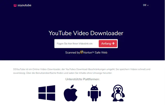 ssyoutube YouTube Video Downloader