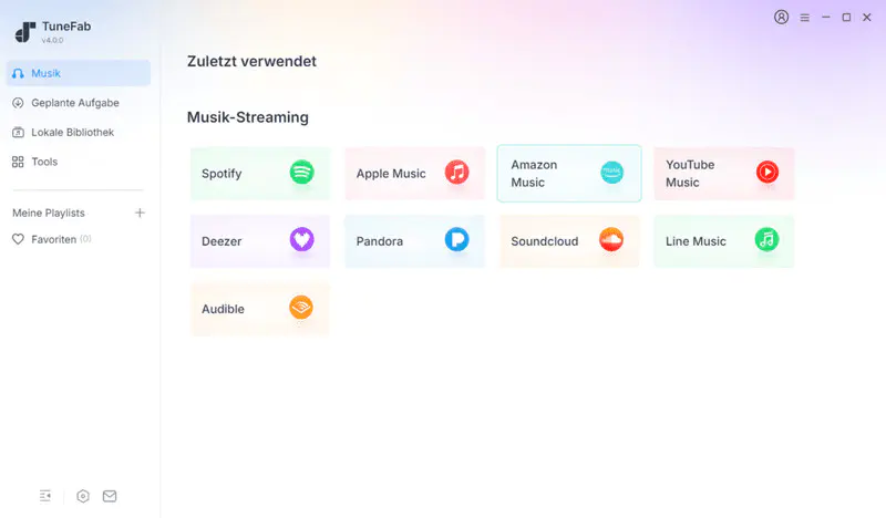 TuneFab Spotify Music Converter starten