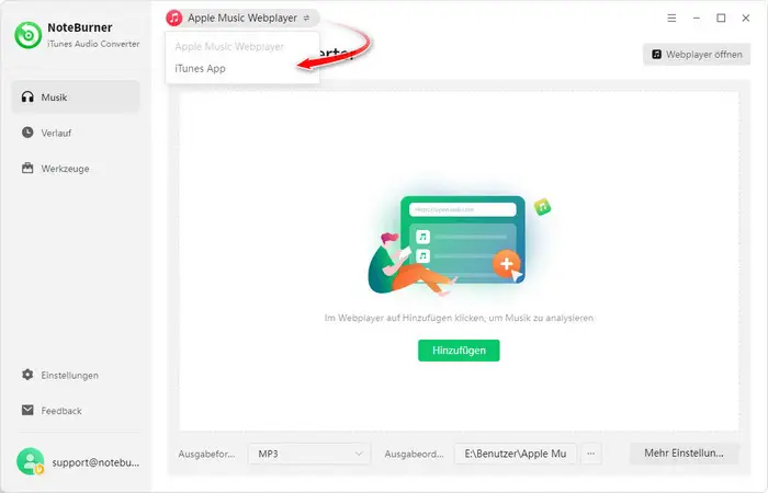 NoteBurner Apple Music Converter
