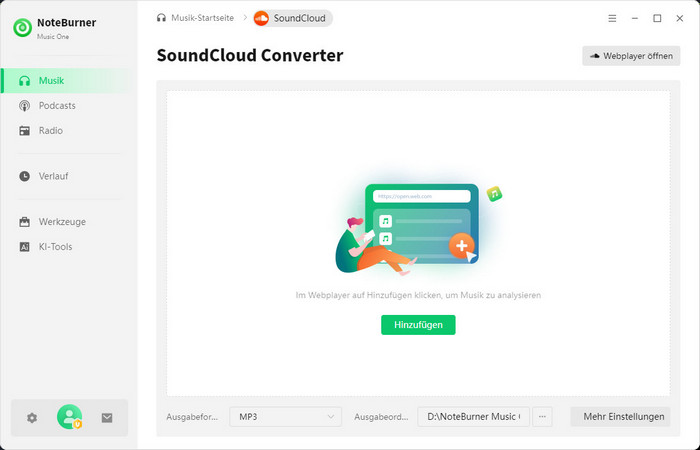 NoteBurner SoundCloud Converter