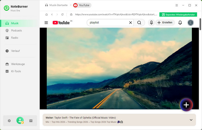 NoteBurner YT to WAV Converter