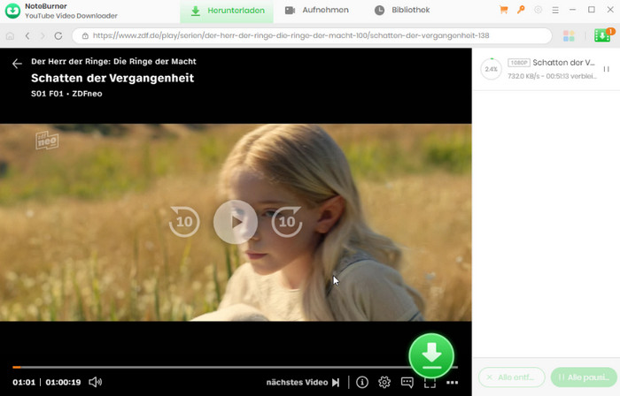 Videos von ZDF herunterladen