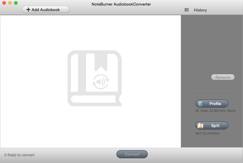 NoteBurner Audiobook Converter for Mac 2.2.0