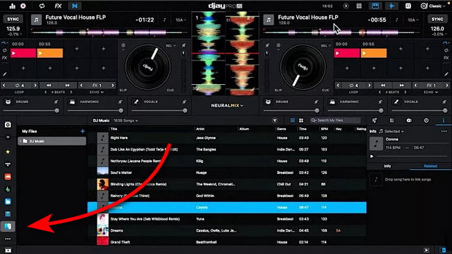 add offline apple music to djay pro