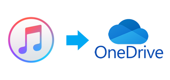 move apple music to onedrive