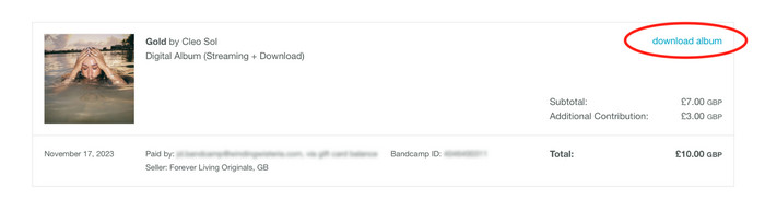 Convert Bandcamp to MP3