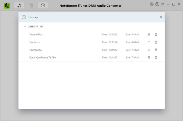find converted file
