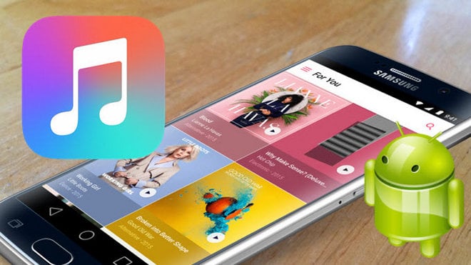 play apple music on android