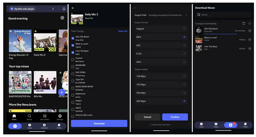 Spotify Music to Android