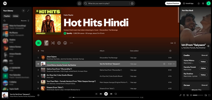 spotify hindi music download