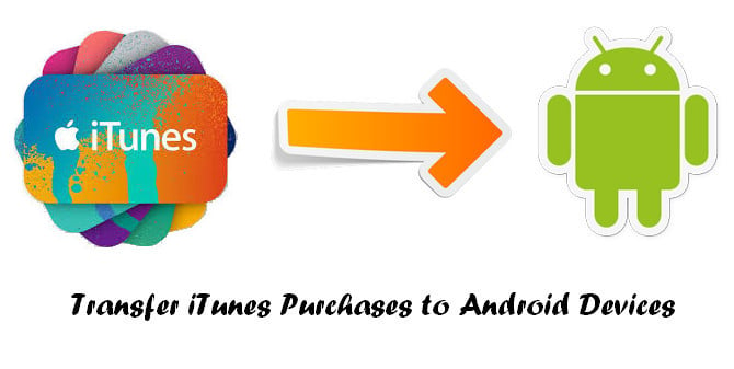 iPhone to Android Transfer iTunes purchases