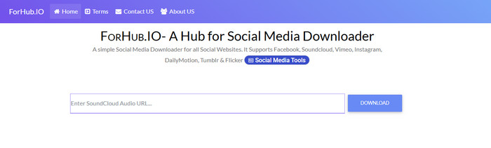 Online SoundCloud to MP3 Downloader