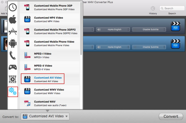 how to convert avi files to m4v for mac