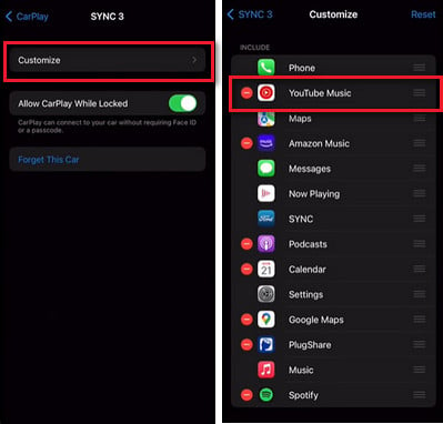 add youtube music to apple carplay