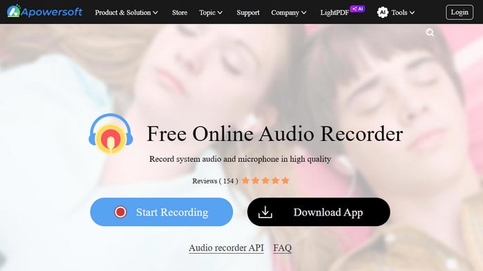 Apowersoft Free Online Audio Recorder