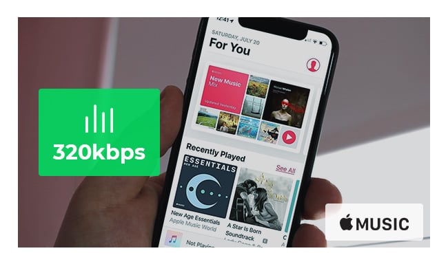 Enjoy Apple Music at 320kbps High Quality