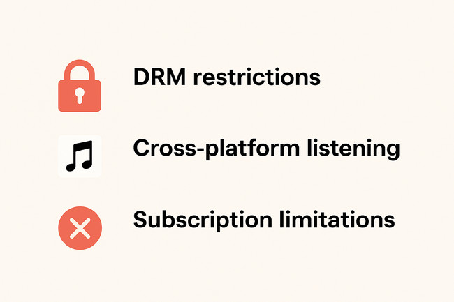 restrictions of apple music