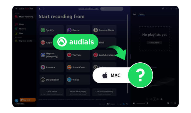 audials music mac