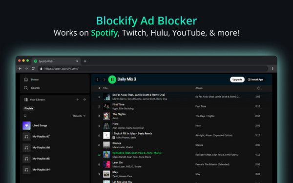 Blockify Spotify Ad Blocker Extension