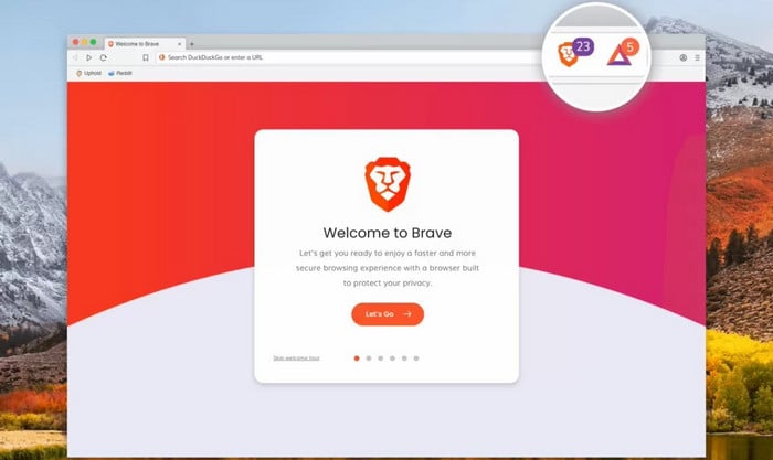 brave and youtube premium free