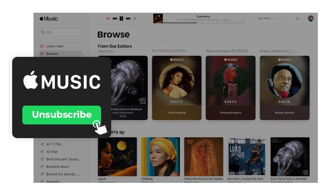 cancel apple music subscription