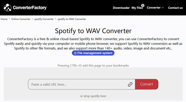 spotify to wav converter free online