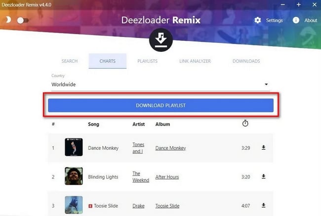 Download Deezer Music with Deezloader Remix