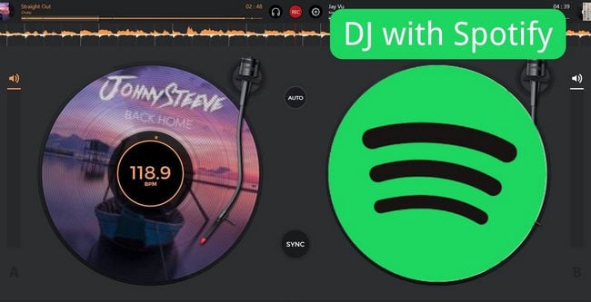 DJ with Spotify