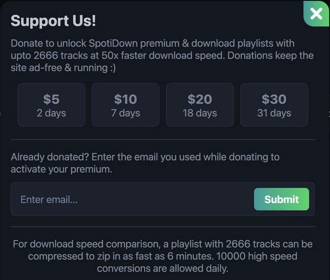 donate SpotiDown