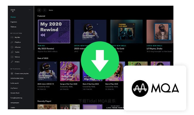 How to Download MQA Streams from Tidal 