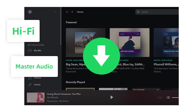 Download Tidal Music in HiFi/ MQA